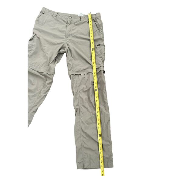 Columbia Silver Ridge Convertible Pants Mens 38x34 Nylon Omni-Shade Hiking Trek - Picture 6 of 13